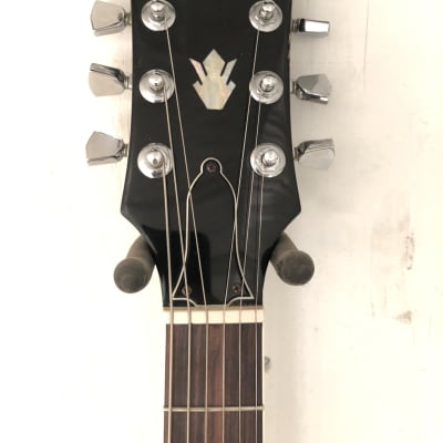 Greco PE-520 Single Cutaway Recording Guitar 1970s Vintage MIJ 1970s Walnut image 4