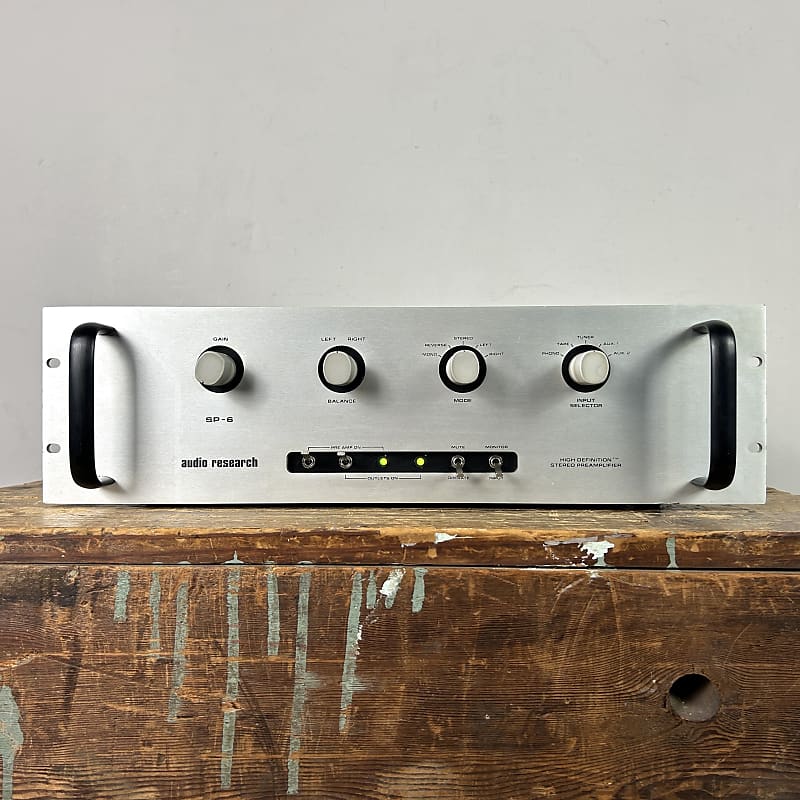 Audio Research SP-6 High Definition Stereo Tube Amplifier 1970's-1980's image 1