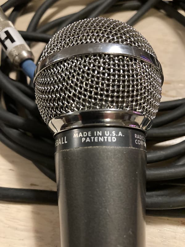 USA Shure Made Realistic Highball Dual Impedance Microphone | Reverb