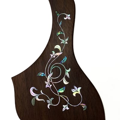 Bruce Wei, Guitar Part - Rosewood Pickguard Fit Taylor, Mop  Inlay ( 190 ) for sale