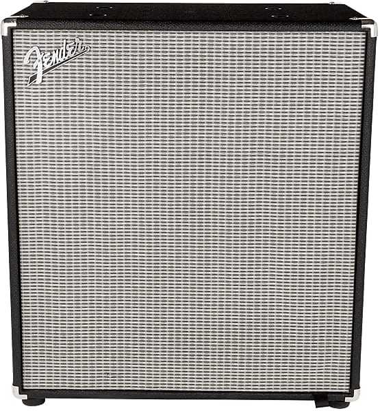 Fender Rumble 410 Cabinet (V3), Black/Silver image 1
