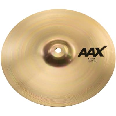 Sabian AAX Splash Cymbal, Brilliant Finish, 10 Inch image 1