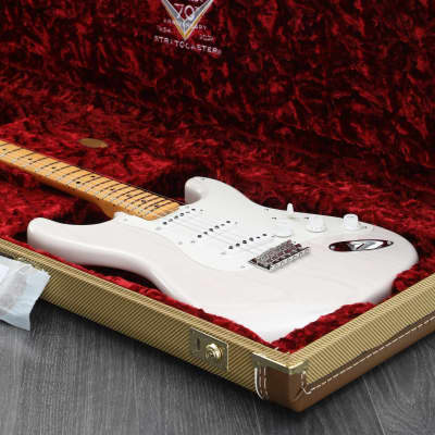 Fender Stratocaster Custom Shop 54 Limited Edition 2024 - White Antique Hardtail image 11