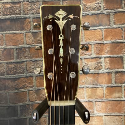 Randy Lucas Torch Brazilian Rosewood Dreadnought Acoustic Guitar image 6