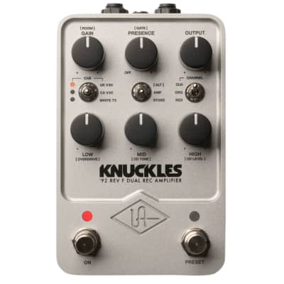 Universal Audio Knuckles '92 Rev F Dual Rec Amplifier 2024 - Present - Silver image 1