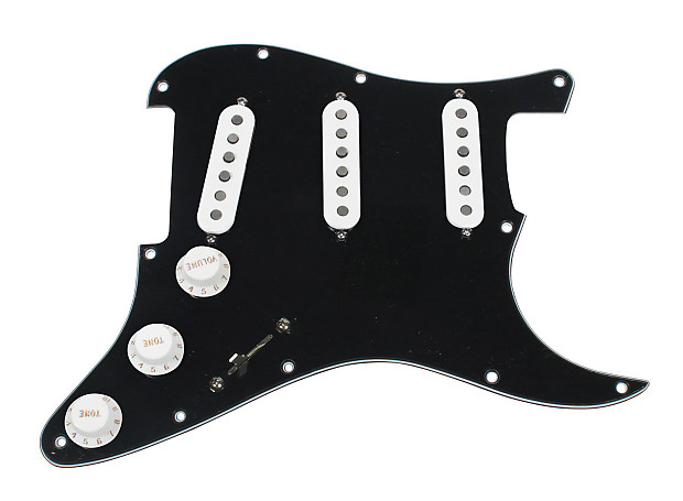 920D Custom Shop 15-12-10 Fender Custom Shop Texas Special Loaded Strat Pickguard w/ 7-Way Switching image 1
