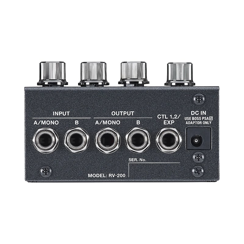 ＜新品同様＞ BOSS RV-200 REVERB Amazon.com: BOSS RV-200 Reverb | Premium Reverb Processing