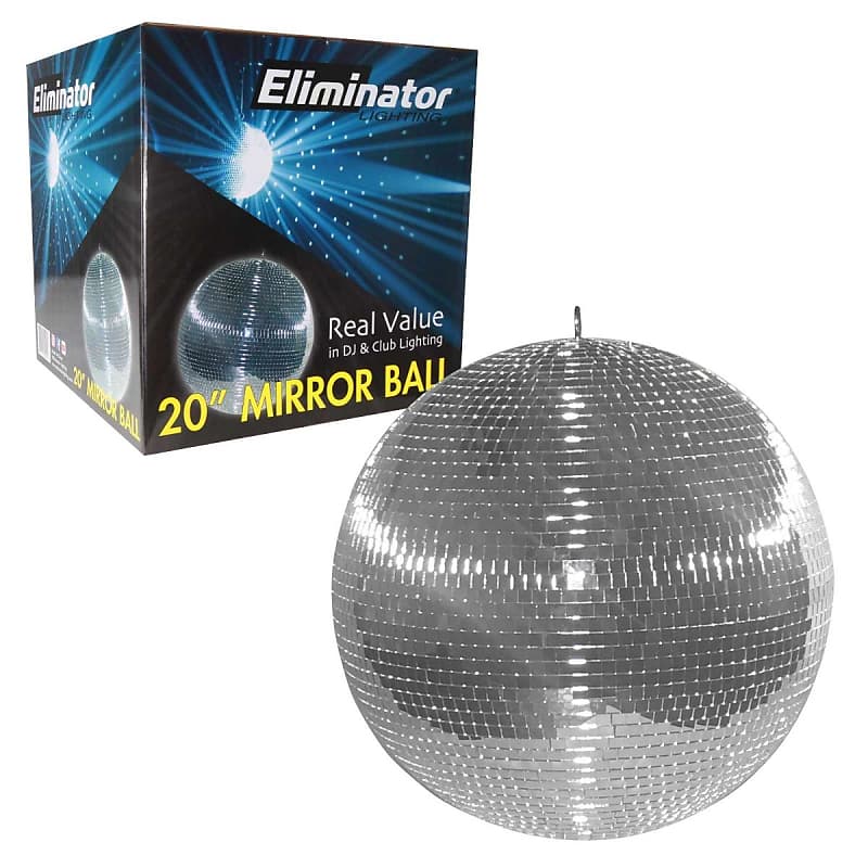 Disco Mirror Ball Party Light 5in