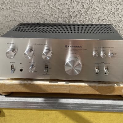 Kenwood KA-7X Stereo Integrated Power Amp 1982-1984 Silver Just Serviced |  Reverb