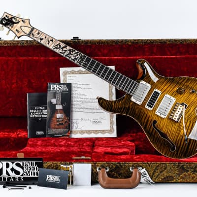 PRS Private Stock Special 22 Semi Hollow Tiger Eye Glow image 3