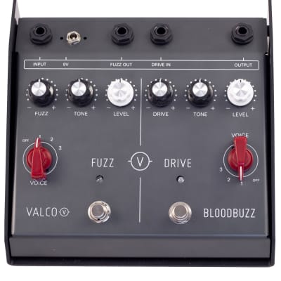 Valco® BloodBuzz Pedal w/Fuzz, Tone, Volume Controls & 4-Way Voice Switch image 6