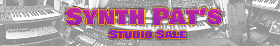 Synth Pat's Studio Sale