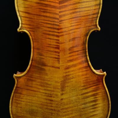 Fine Violin after Guarneri del Gesu 1743 Cannone Violin Upside-down Flame image 7