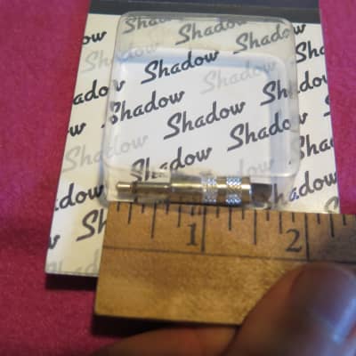 NOS Shadow Transducer 1/8 mini plug for pickup archtop guitar gibson johnny smith or acoustic image 6