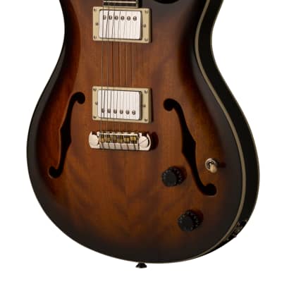 Paul Reed Smith PRS SE Hollowbody Standard Electric Guitar McCarty Tobacco Sunb image 3