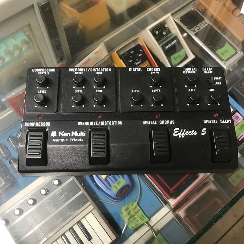 Ken Multi Effects 5 マルチエフェクトペダル USED Ken Multi Effects5 Multi Pedal Guitar Effect made in