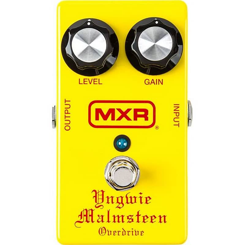新品 MXR YJM308 YNGWIE MALMSTEEN MXR YJM308 Yngwie Malmsteen Overdrive - 710137137936