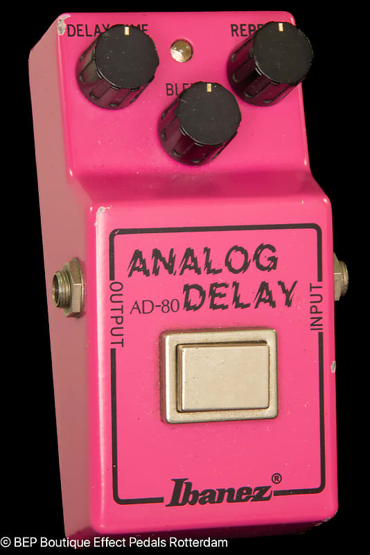Ibanez  AD-80 ANALOG DELAY【レア】 Vintage Ibanez AD-80 Analog Delay - YouTube