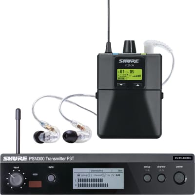 Shure P3TRA215CL PSM300 Wireless In-Ear System image 1