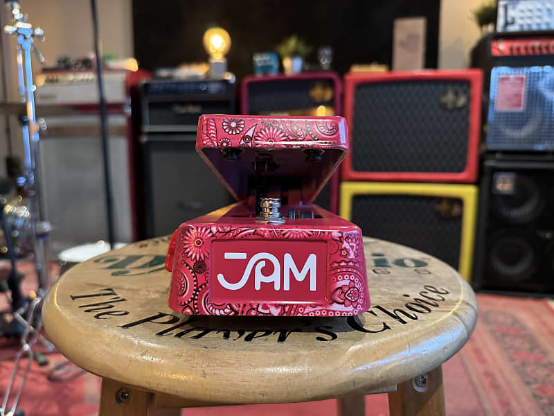 JAM Pedals Wahcko Custom Shop Pink Paisley Seagull Point Reverb