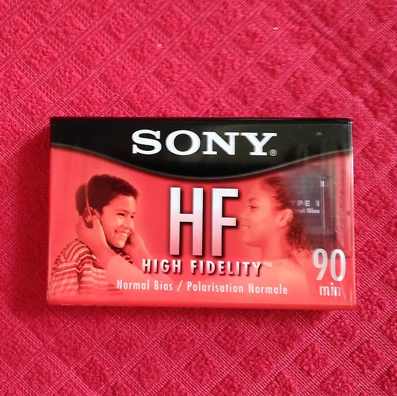 SONY 90 Minute HF Normal Bias Cassette Tape (New/Sealed) | Reverb