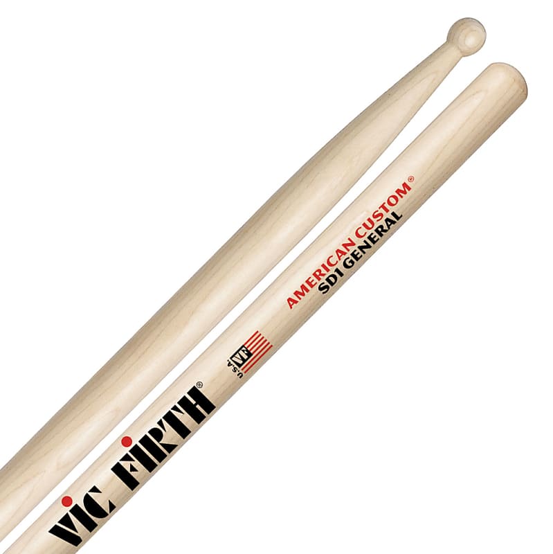 Vic Firth SD1 American Custom General Wood Tip Drumsticks image 1