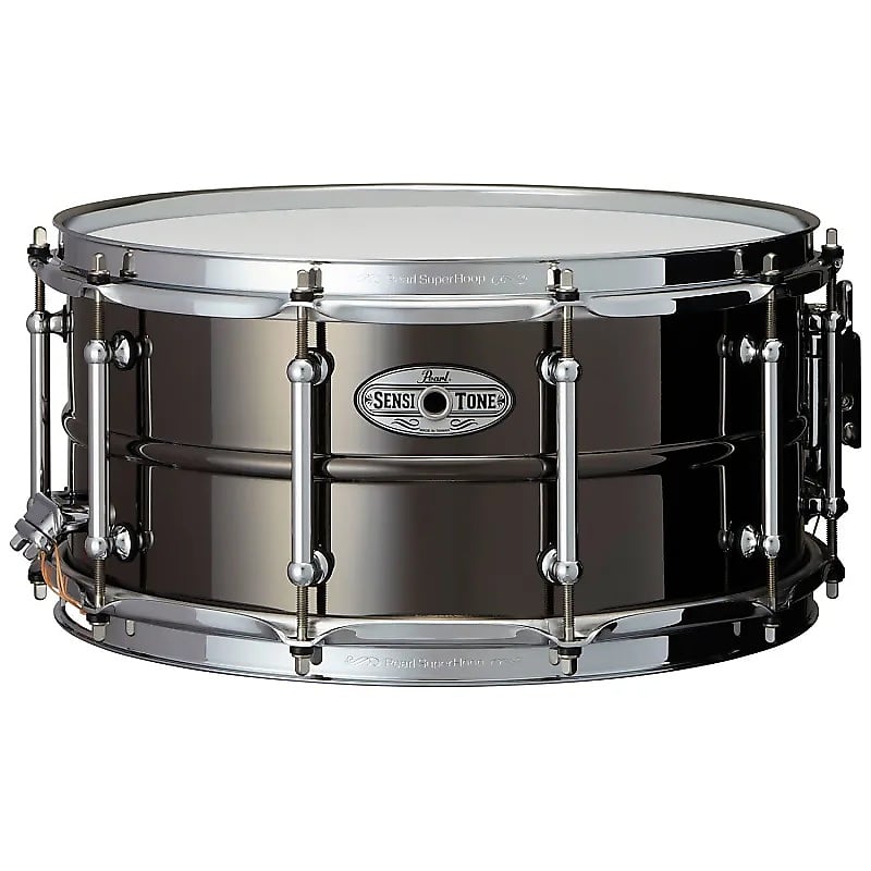 Pearl 14x6.5 Beaded Sensitone Premium Snare Drum Brass > Drums