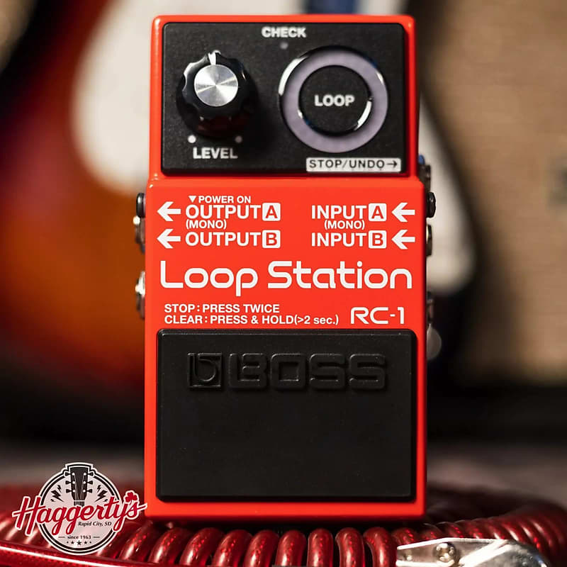 Boss RC-1 Loop Station - Guitar Looper Pedal image 1