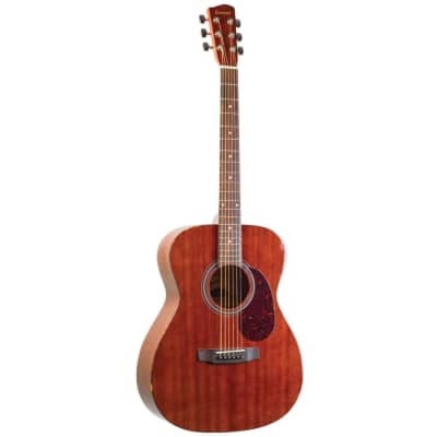 Savannah SGO-16 Mahogany Top 000-Body Acoustic Guitar, Natural image 1