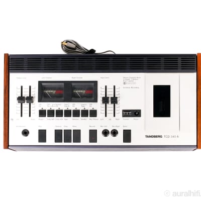 Vintage / Tandberg TCD 340A // Cassette Player / Professionally Restored image 8