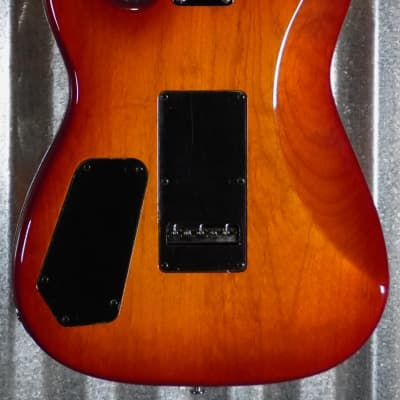 G&L USA Legacy RMC HSS Cherry Sunburst Rosewood Satin Neck Guitar & Case #6038 image 11