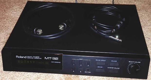 Roland MT-32 音源モジュール ローランド Roland MT-32 Multi Timbre Sound Module Synthesizer from