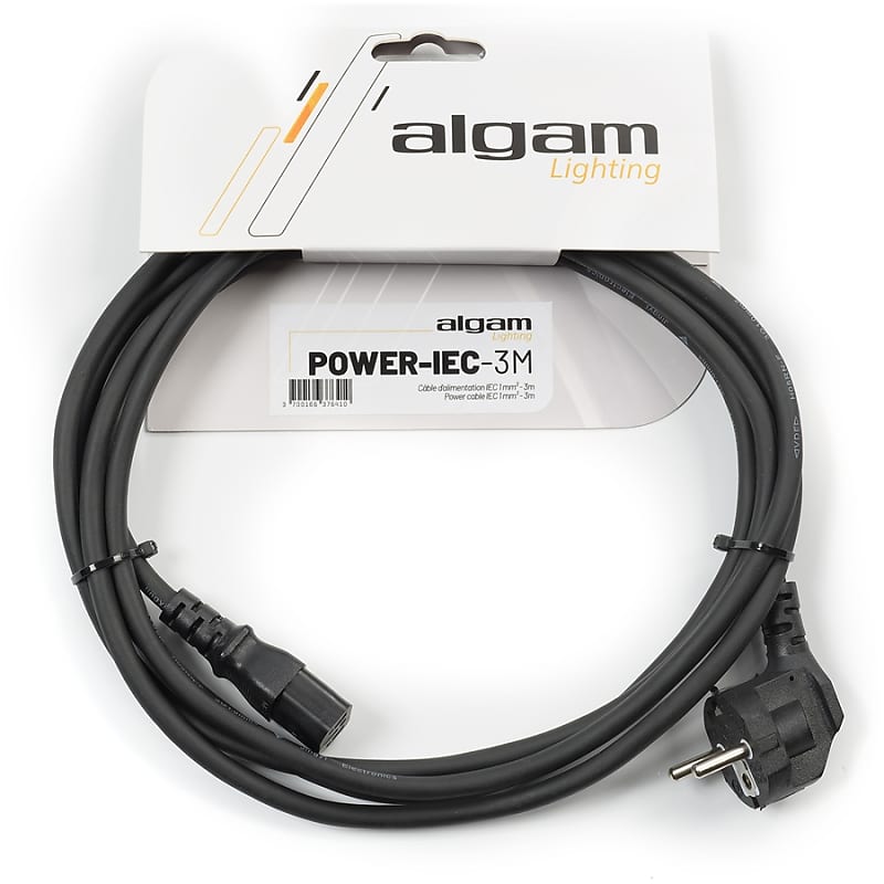 Algam Power Iec 3 M Cavo Alimentazione Ce/Vde  			
