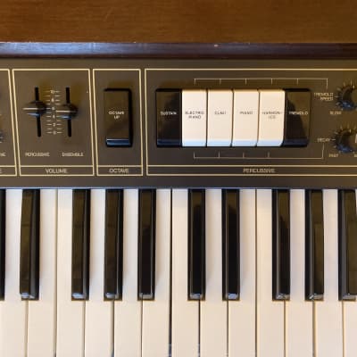 Korg Lambda ES-50 48-Key Polyphonic Synthesizer 1979 - 1982 - Black / Wood image 4