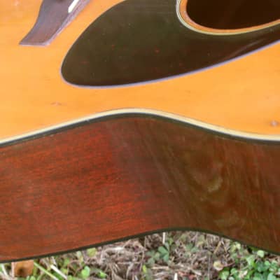 1972 FG-180 Jumbo Dreadnought Red Label MIJ Nippon Gakki +Yamaha Rocket Hard Case image 14