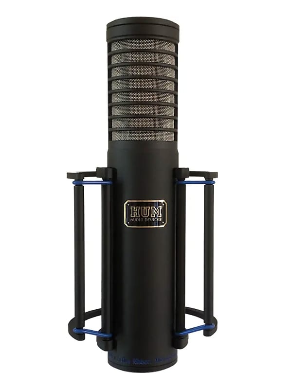 HUM Audio ARM1S Phantom Powered Active Ribbon Microphone Reverb