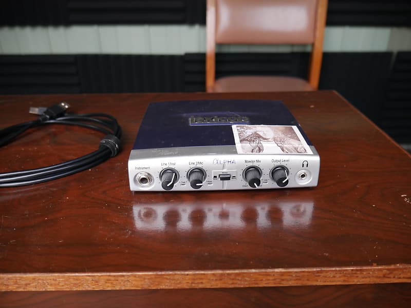 Lexicon Alpha Audio Interface Reverb