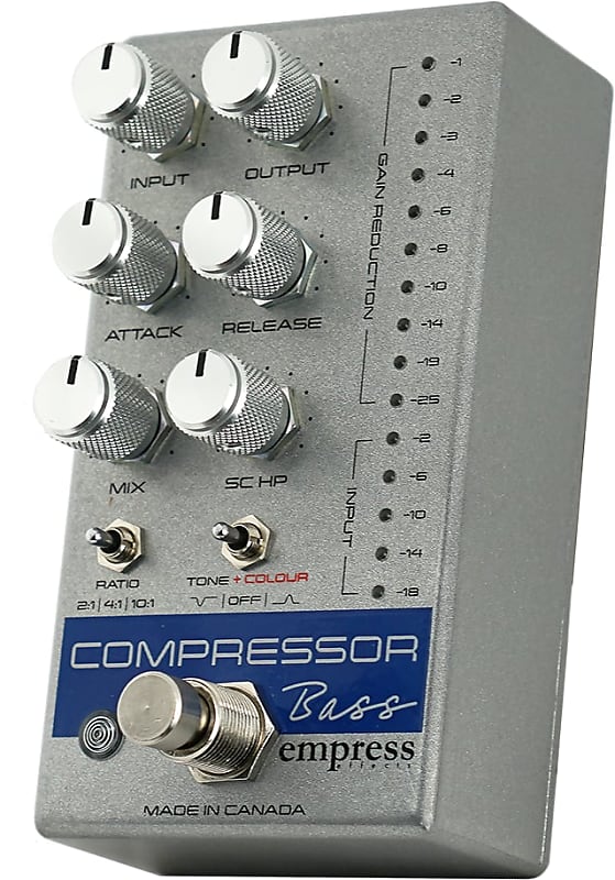値下げEmpress Effects Bass CompressorSilver Empress Effects Bass Compressor [Silver] ｜イケベ楽器店