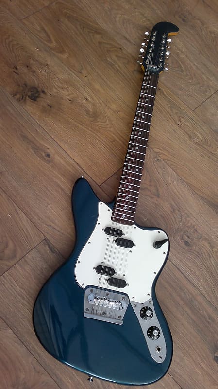Custom Build Electric XII 12 string guitar. Neck Lic by Fender Musikraft USA. jazzmaster jaguar Body image 1