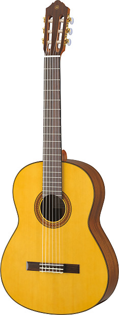 Yamaha CG162S Spruce Top Classical Guitar Natural image 3
