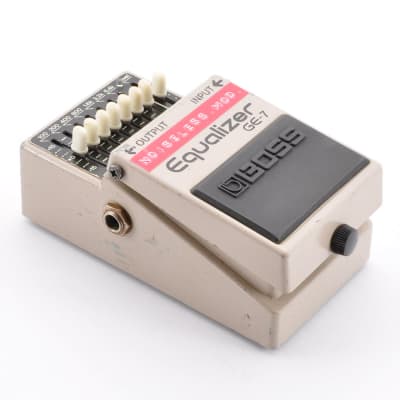 【美品】BOSS GE-7 made in Taiwan Boss GE-7 Modified Noiseless Made in Taiwan & Modified In