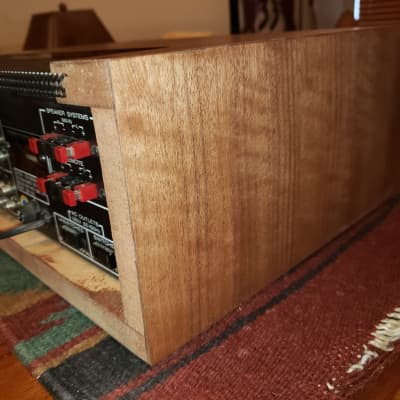 Very Mint Marantz 2015 Receiver and Awesome Walnut Cabinet image 5