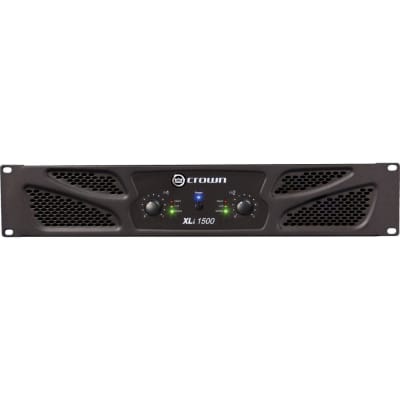Crown Audio XLi 1500 Stereo Power Amplifier for sale