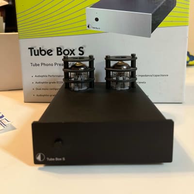 Pro-Ject Tube Box S - Black w/ TUBE UPGRADE image 1