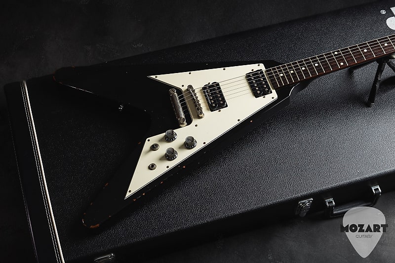ギター ESP Navigator Custom Order Flying V 1980s ESP Navigator Custom Flying V N-FV Sparkle Purple