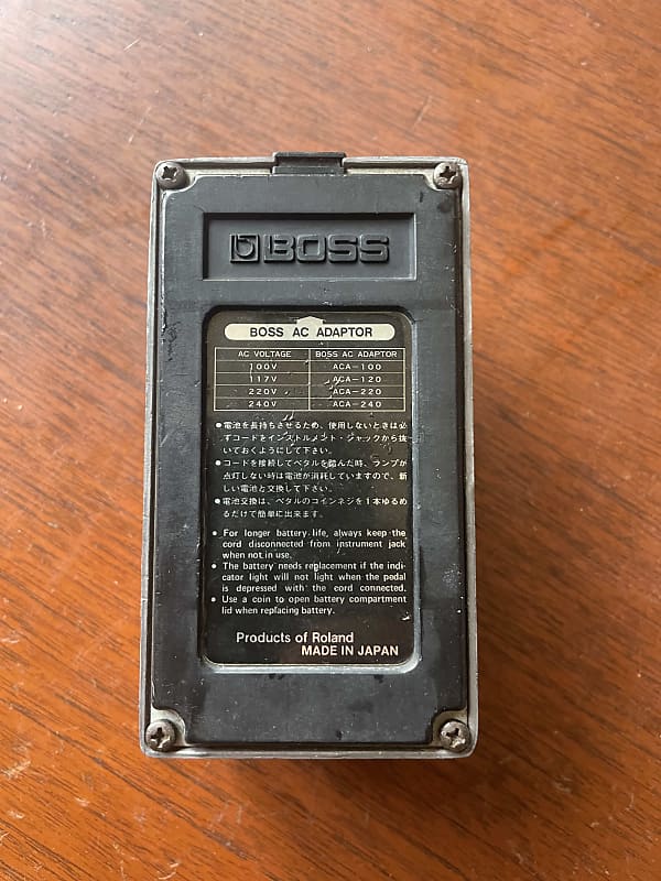 BOSS BF-2 Flanger 日本製 ブラックラベル ヴィンテージ Boss BF-2 Flanger 1980-1984 (Black Label) Made In Japan | Reverb