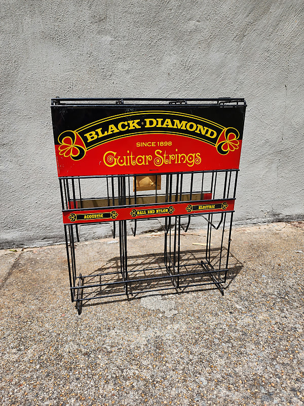Vintage 1960 s Black Diamond Guitar String Display Reverb