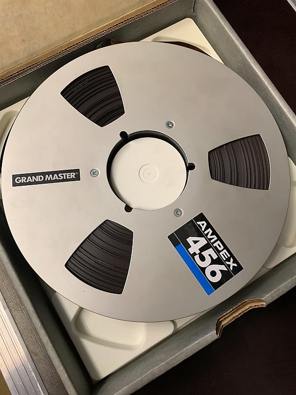 Ampex 456 - 10 x 1/2 - Empty Metal Tape Reel with Box