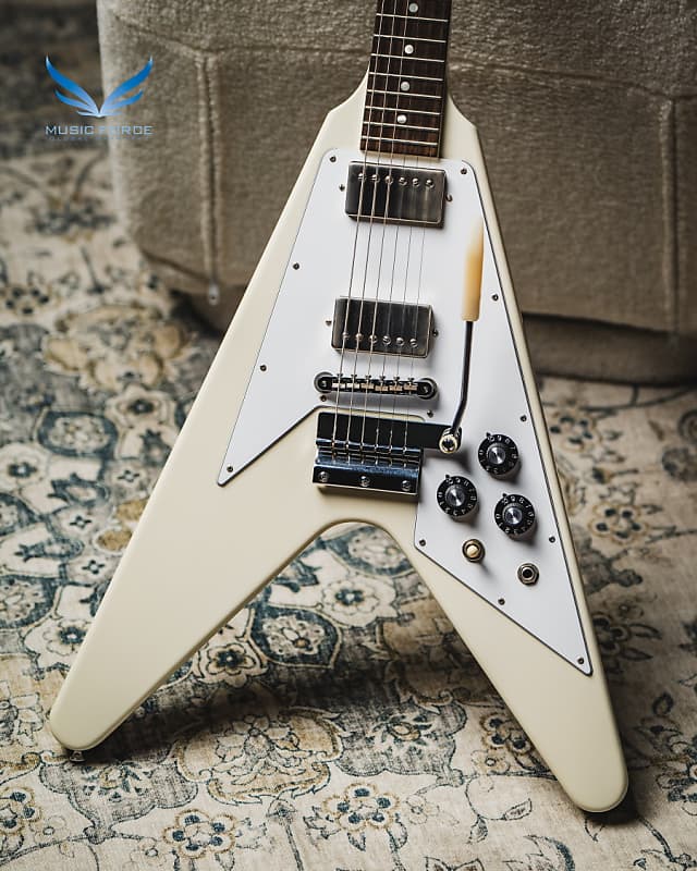 Gibson Custom 1967 Mahogany Flying V Reissue With Maestro