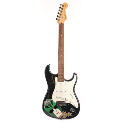 Fender The Joker Standard Stratocaster Steve Miller Collection Black image 2